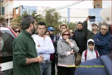 Ruta por la costa en memoria de José Luis González Ruano (Foto Ildefonso Rodríguez y TA)